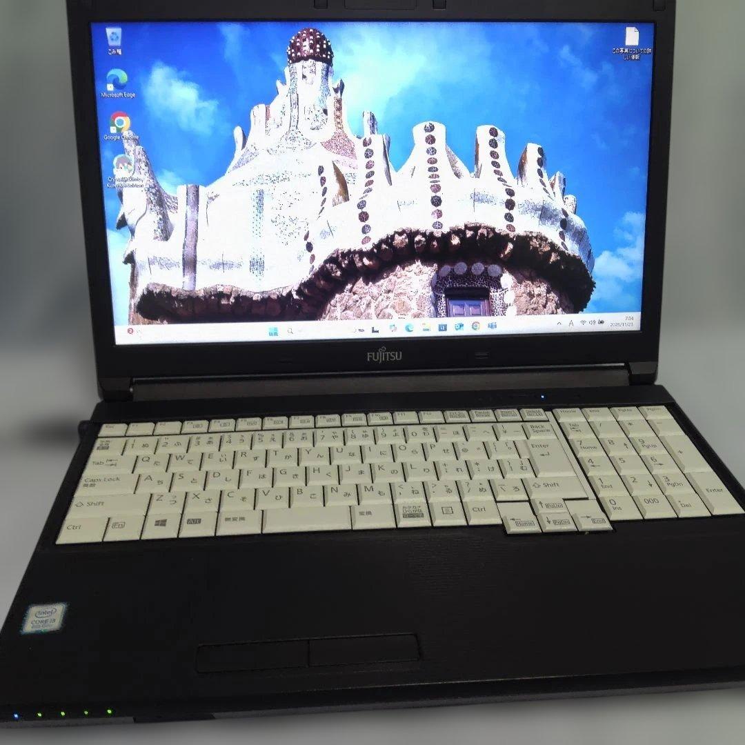 Windowsノート本体 FUJITSU Lifebook A748/TX 256GB win11