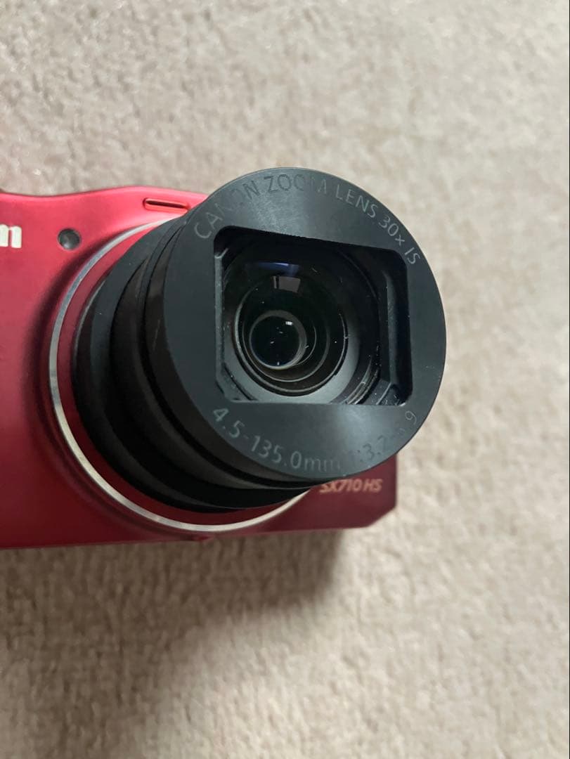 Canon PowerShot SX710HS レッド　キャノン　パワーショット