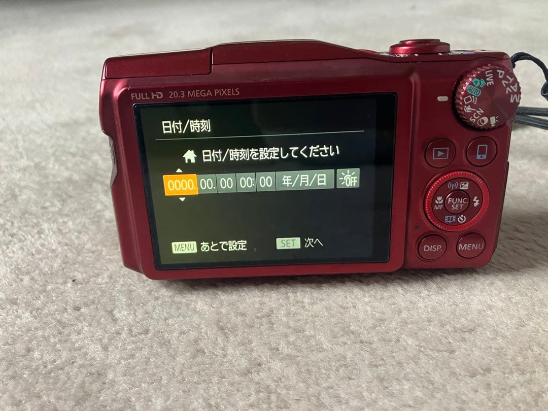 Canon PowerShot SX710HS レッド　キャノン　パワーショット