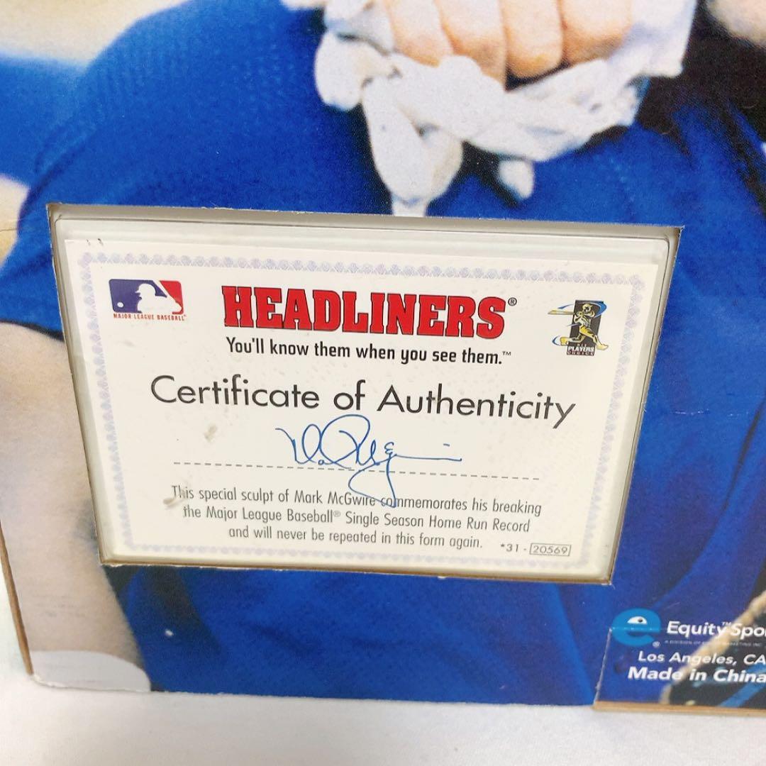 1998年MLB 記念フィギュア　サミーソーサー&マークマグワイア　未使用