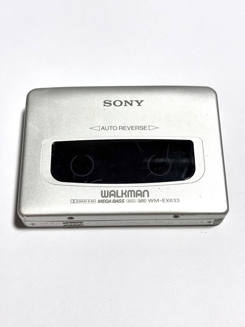 SONY カセットウォークマン WM-EX633 整備品 本体のみ シルバー
