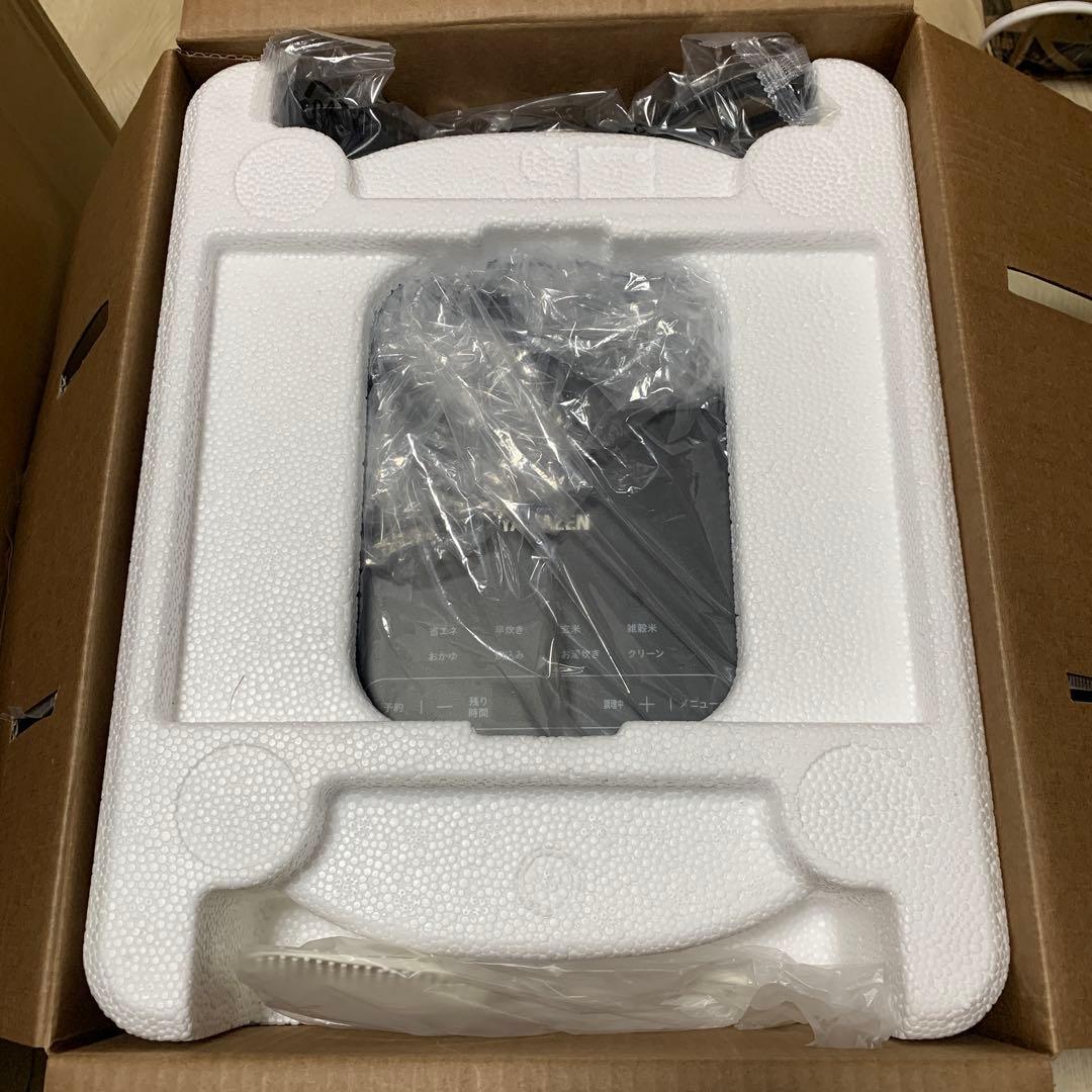 山善 炊飯器 一人暮らし 5.5合 マイコン式 ブラック YJP-DM102