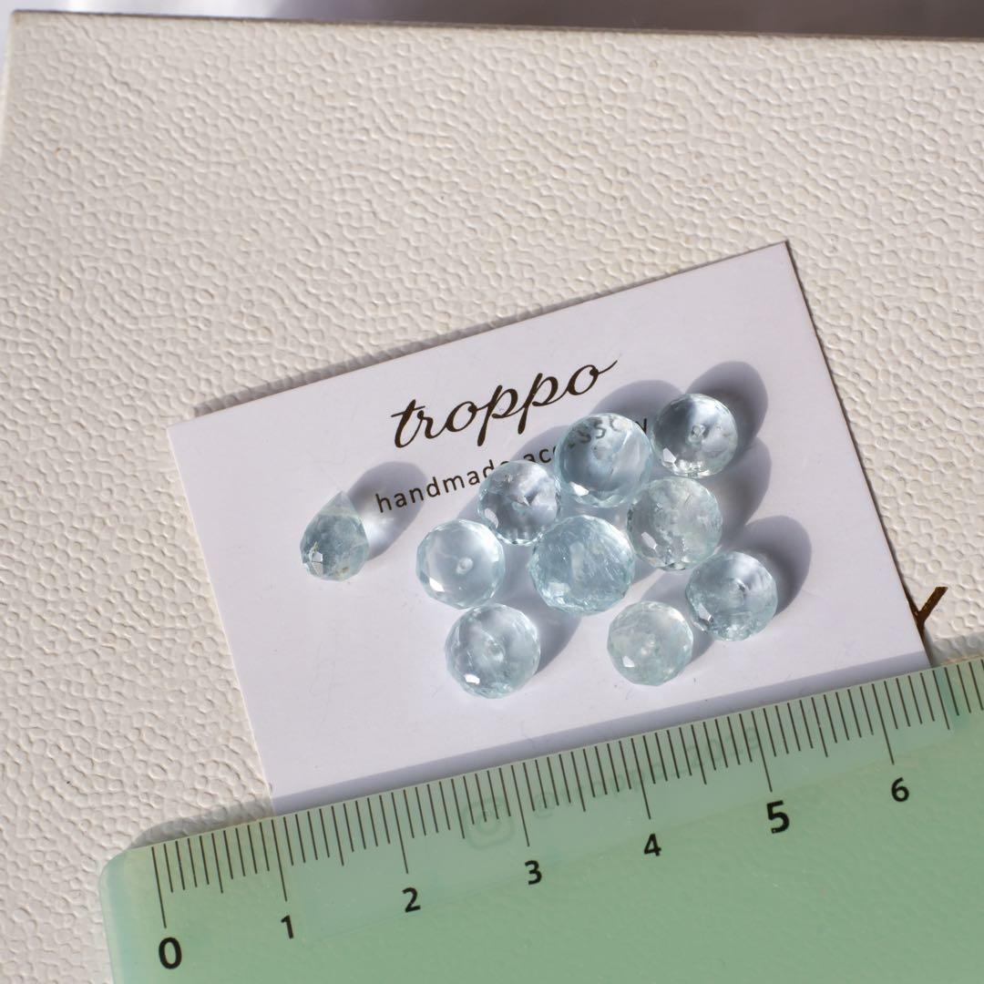 14kgfスコロライトトライアングルブレスレット