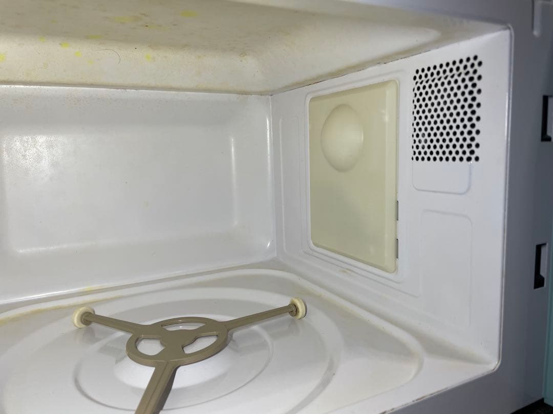 946 アイリスオーヤマ おしゃれレトロ電子レンジ ヘルツフリー 一人暮らし