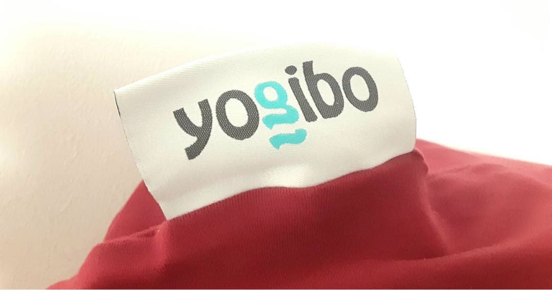 美品　Yogibo Max ビーズクッション ワインレッド