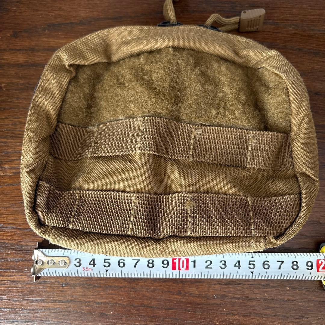 米軍放出品 TAC SHIELD アドミンポーチ コヨーテブラウン 海兵隊