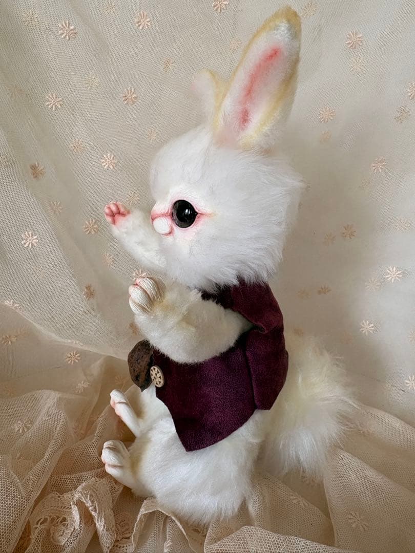 Tritre Doll テリトリドール　アートドール　ぬいぐるみ　うさぎ（白）