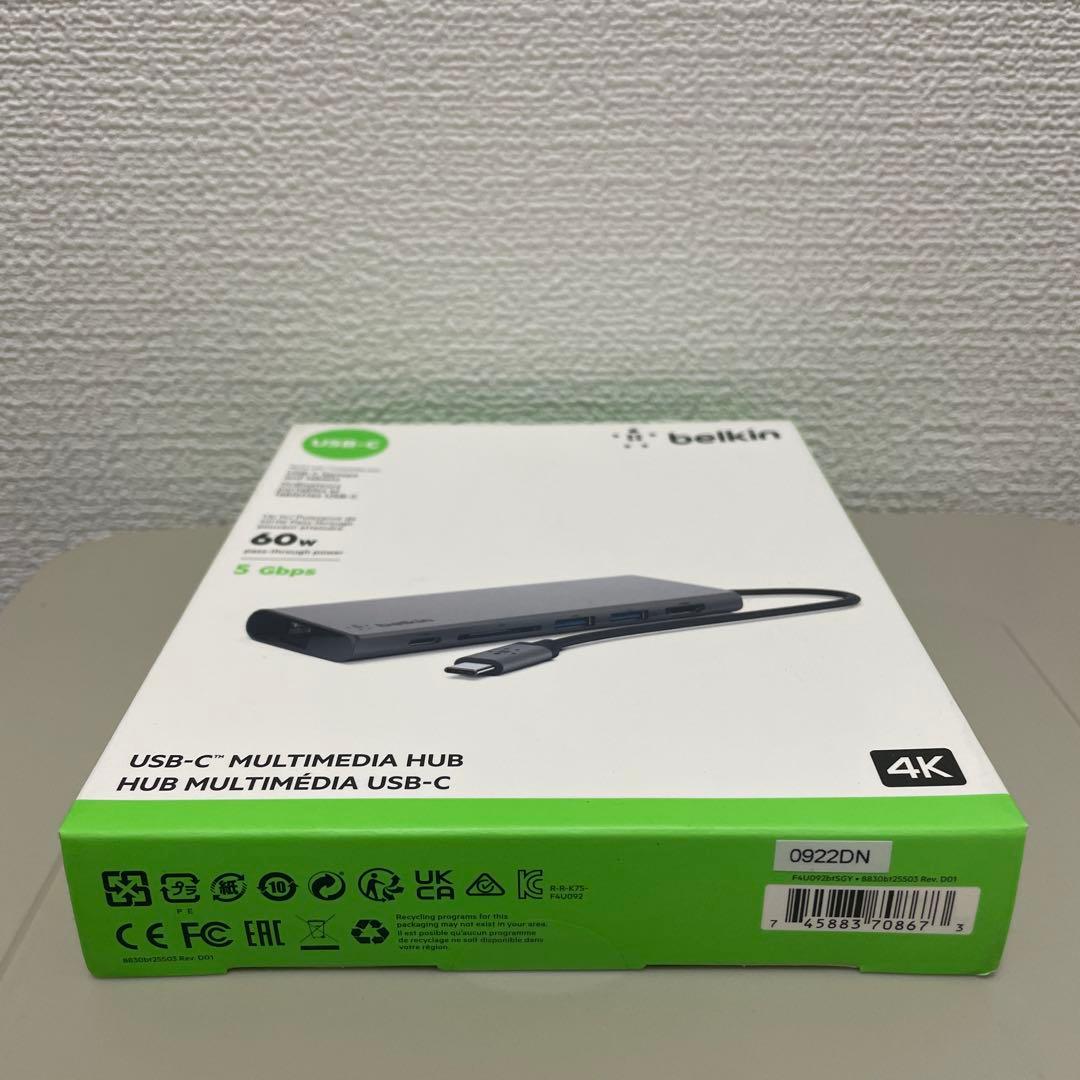 PCケーブル・コネクタ belkin USB-C Multimedia Hub