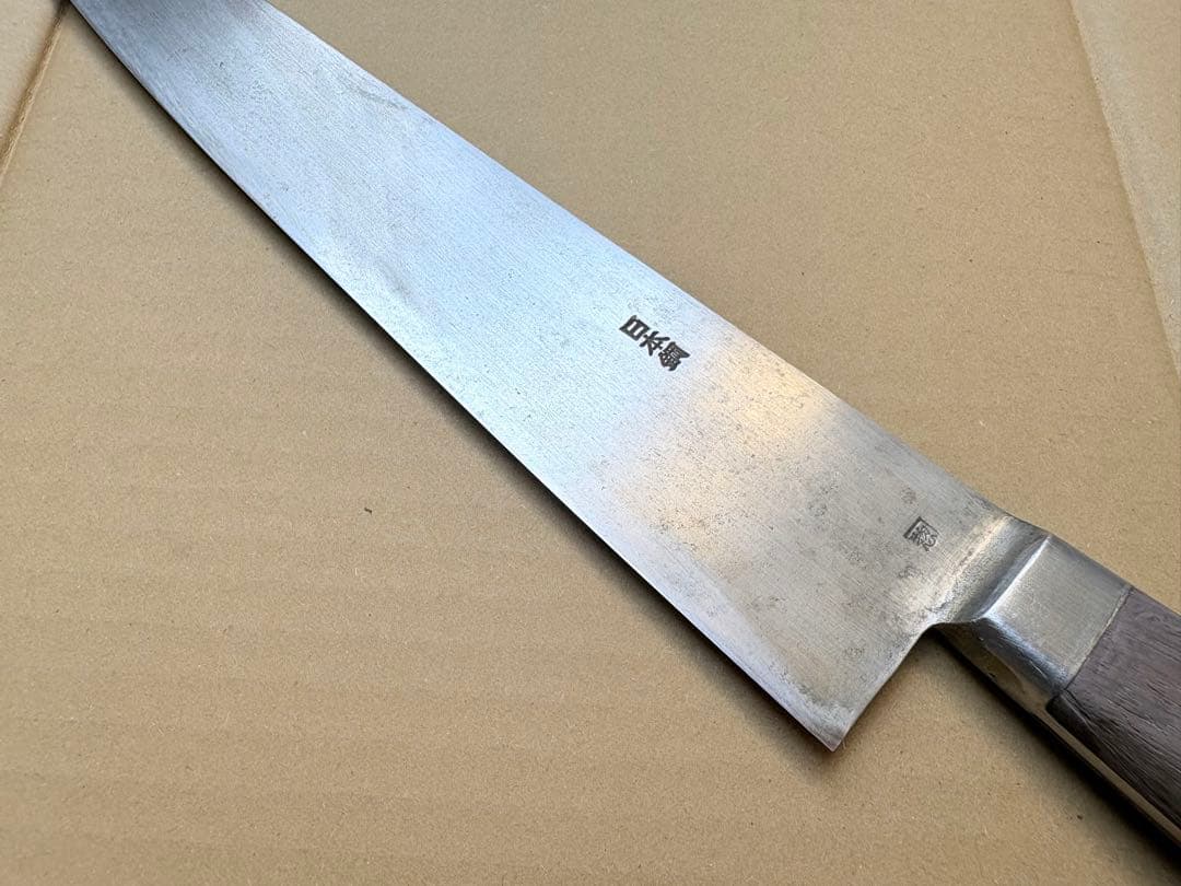 かね惣 牛刀 約320mm 日本鋼 尺一