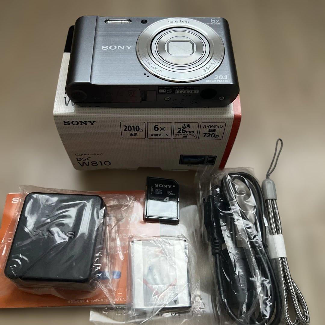 Sony DSC W810 コンパクトデジタルカメラ