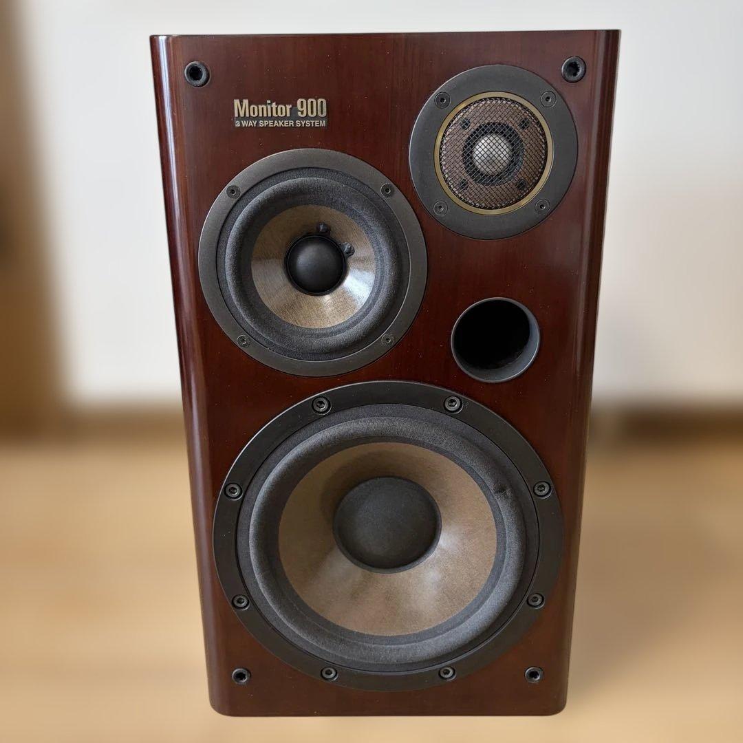 【極美品】ONKYO 3ウェイスピーカー ペア Monitor 900 重量級