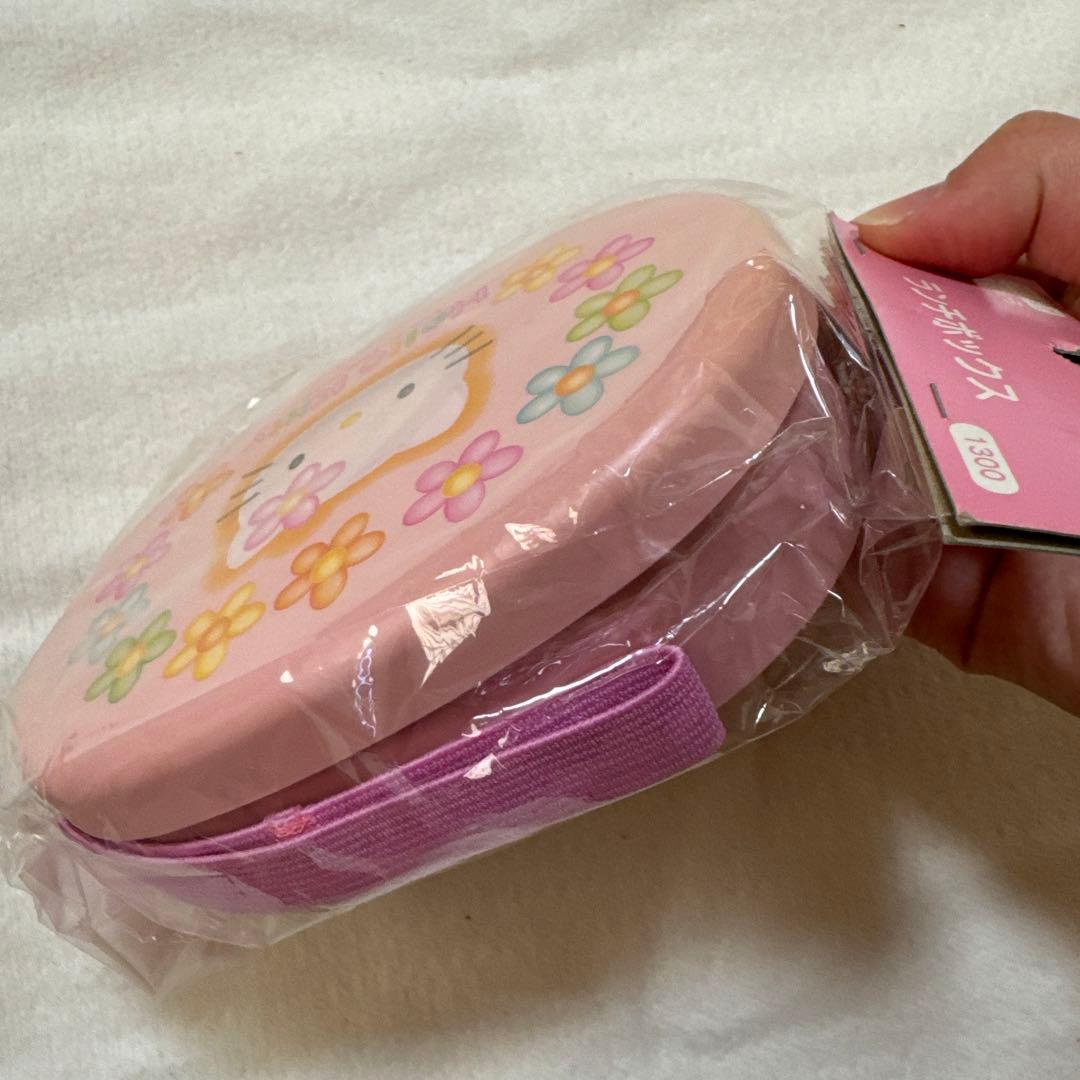 サンリオ　ハローキティ　フラワー　花　弁当箱　レトロ 年代物 当時物