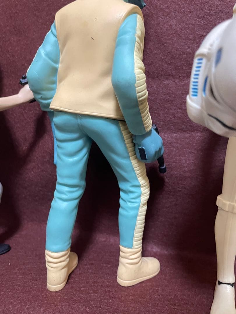 スターウォーズ star wars レイア姫 グリード ハンソロ ソフビ