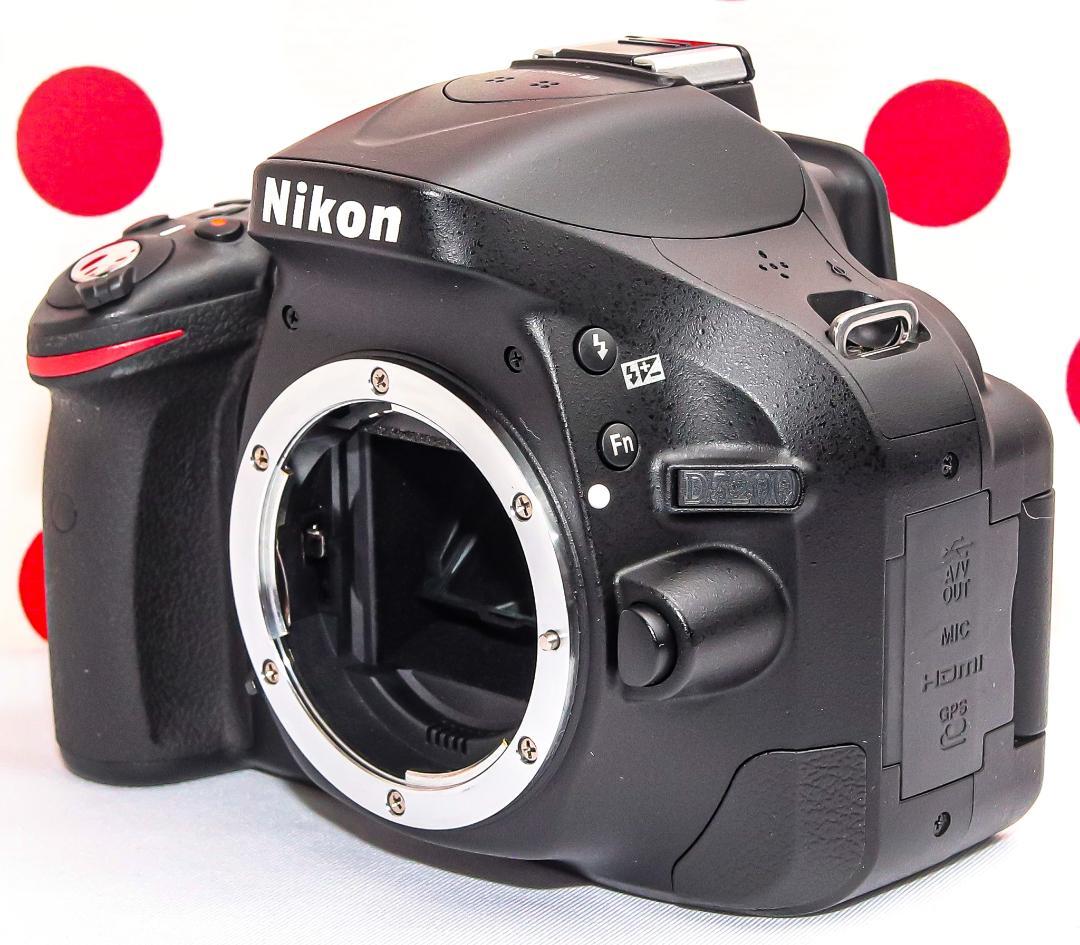 Nikon D5200❤スマホに転送❤高画質一眼レフ❤動画撮影OK❤初心者の方へ