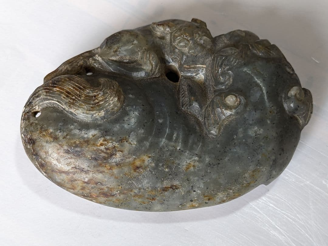 ⭐中国清時代 麒麟 文鎮 文房四宝 玉石文化 古玉 根付け 古美術品 骨董品