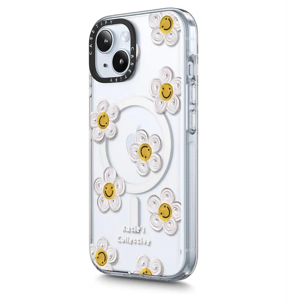 CASETiFY クリア MagSafe iPhone 15 Plus ケース