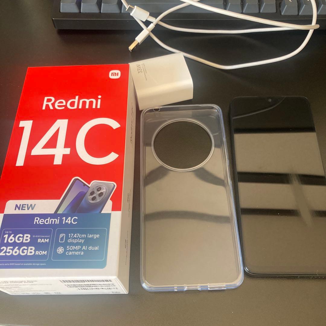 スマートフォン本体 Xiaomi Redmi 14C 256GB 16GB RAM