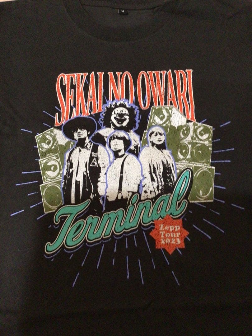 Chocolate 　セカオワ TerminalツアーTシャツ　Mサイズ