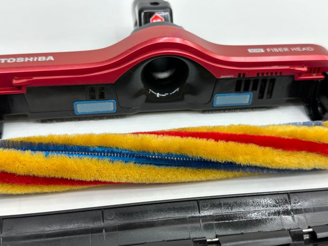 東芝　TOSHIBA トルネオ　ヘッド　回転ブラシ　頭　部品　パーツ　赤　レッド