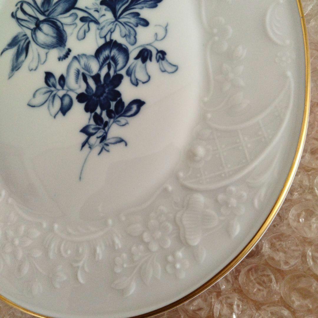 【美品】MEISSEN　マイセン壁掛け　 陶板 プラーク 飾り皿