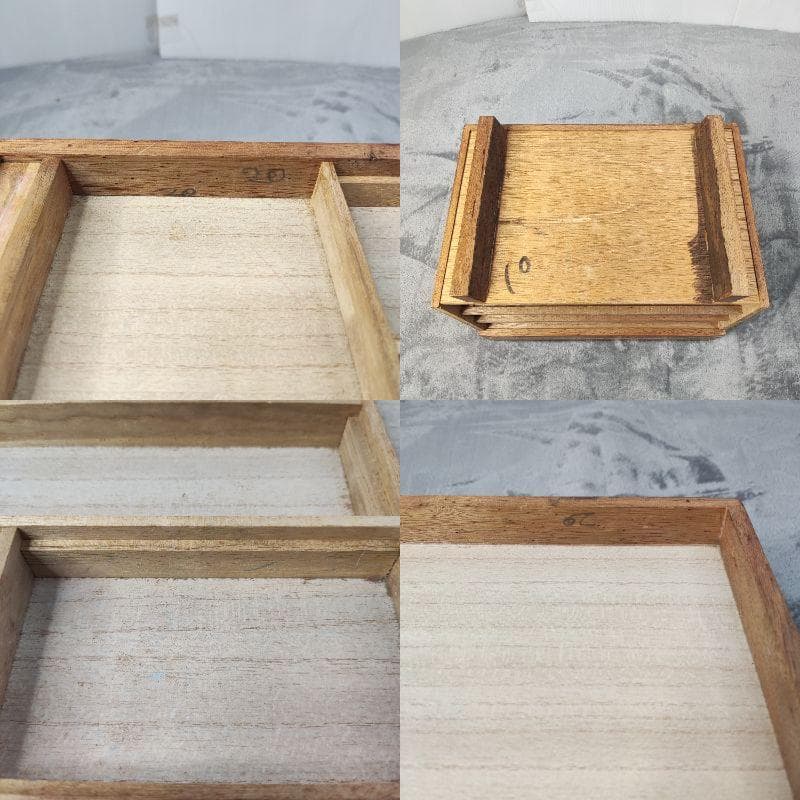 【アンティーク】昭和レトロ 木製 小箪笥 小引出し キャビネット