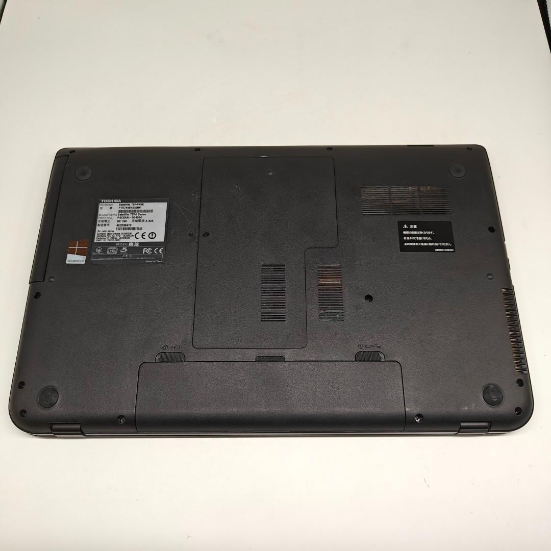 【東芝】T574 高速i7 SSD500GB 16GB ブラック ノートPC