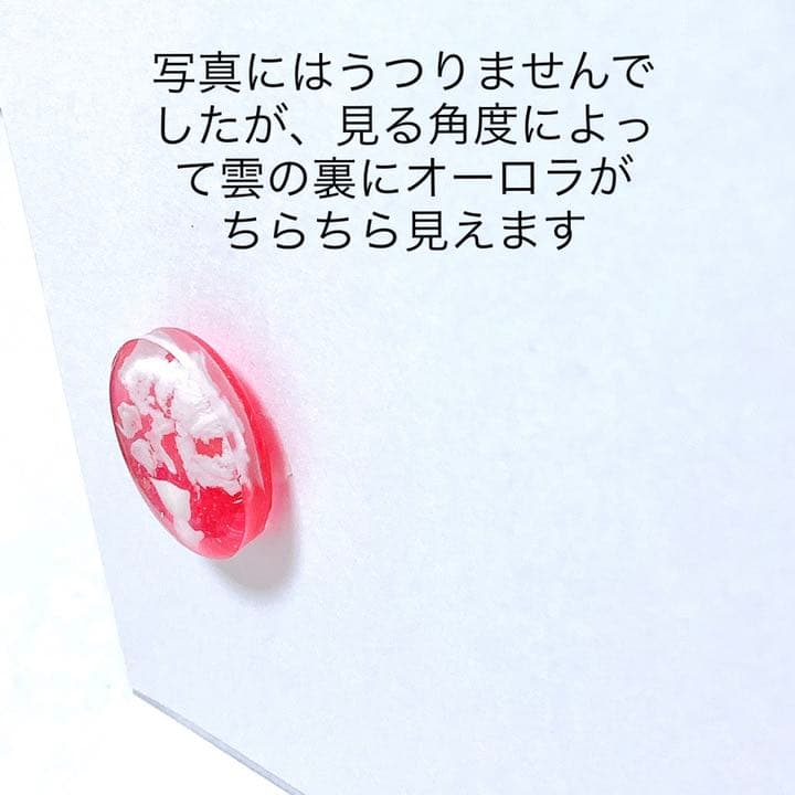 白猫　ミニ　レジン　ブローチ　ヘアゴム