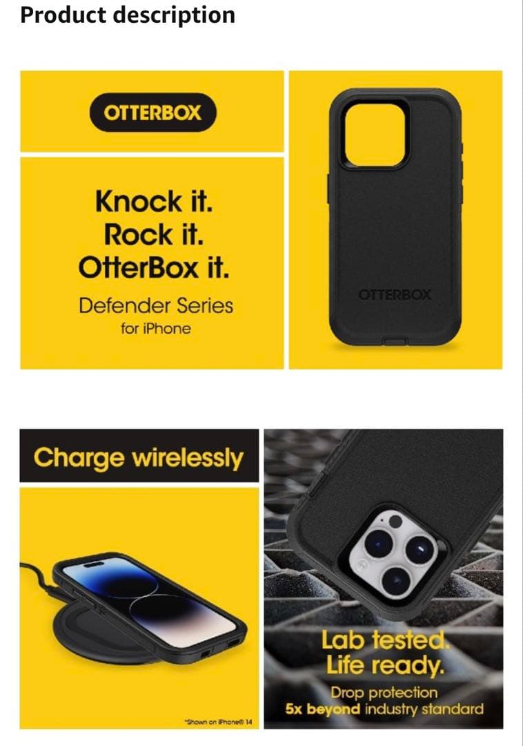 新品未開封 OtterBox iPhone 15 Case Green