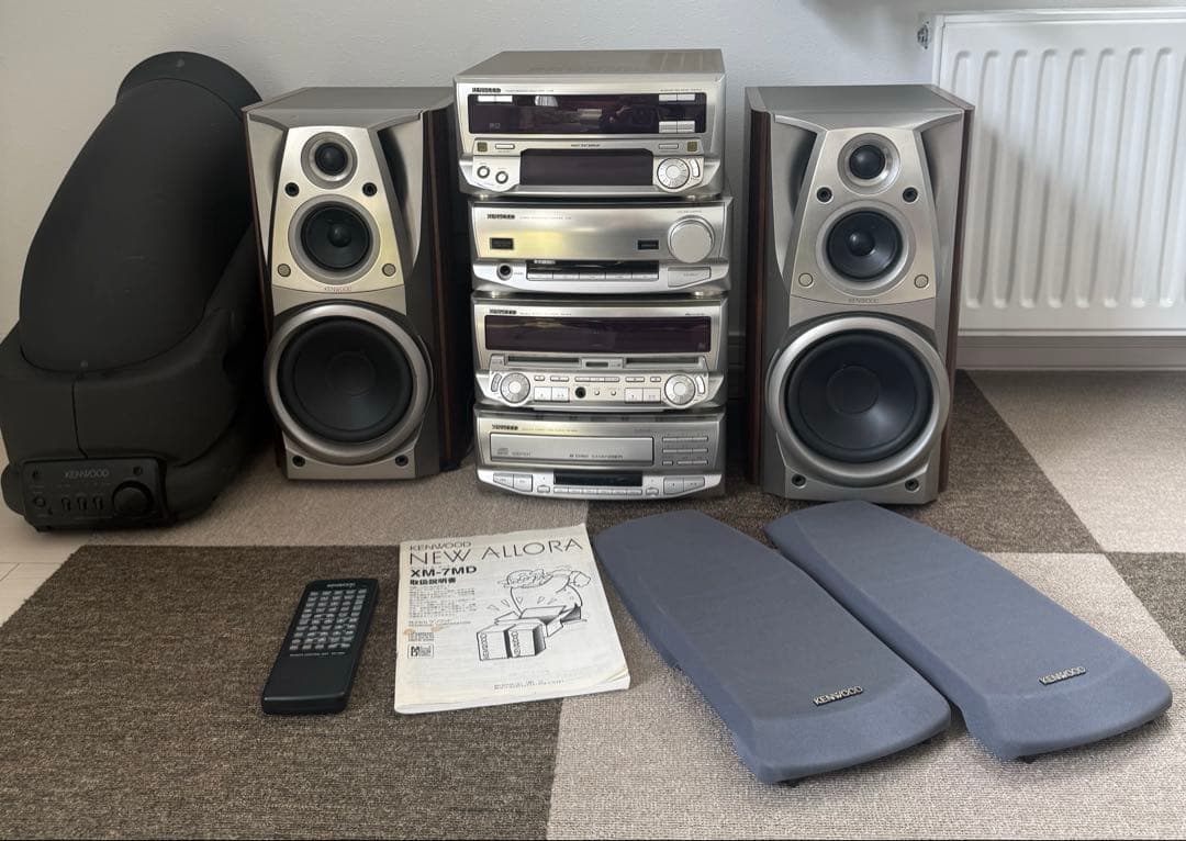 【2/2】KENWOODXM-7MDスピーカーセット※必ず2点同時購入して下さい