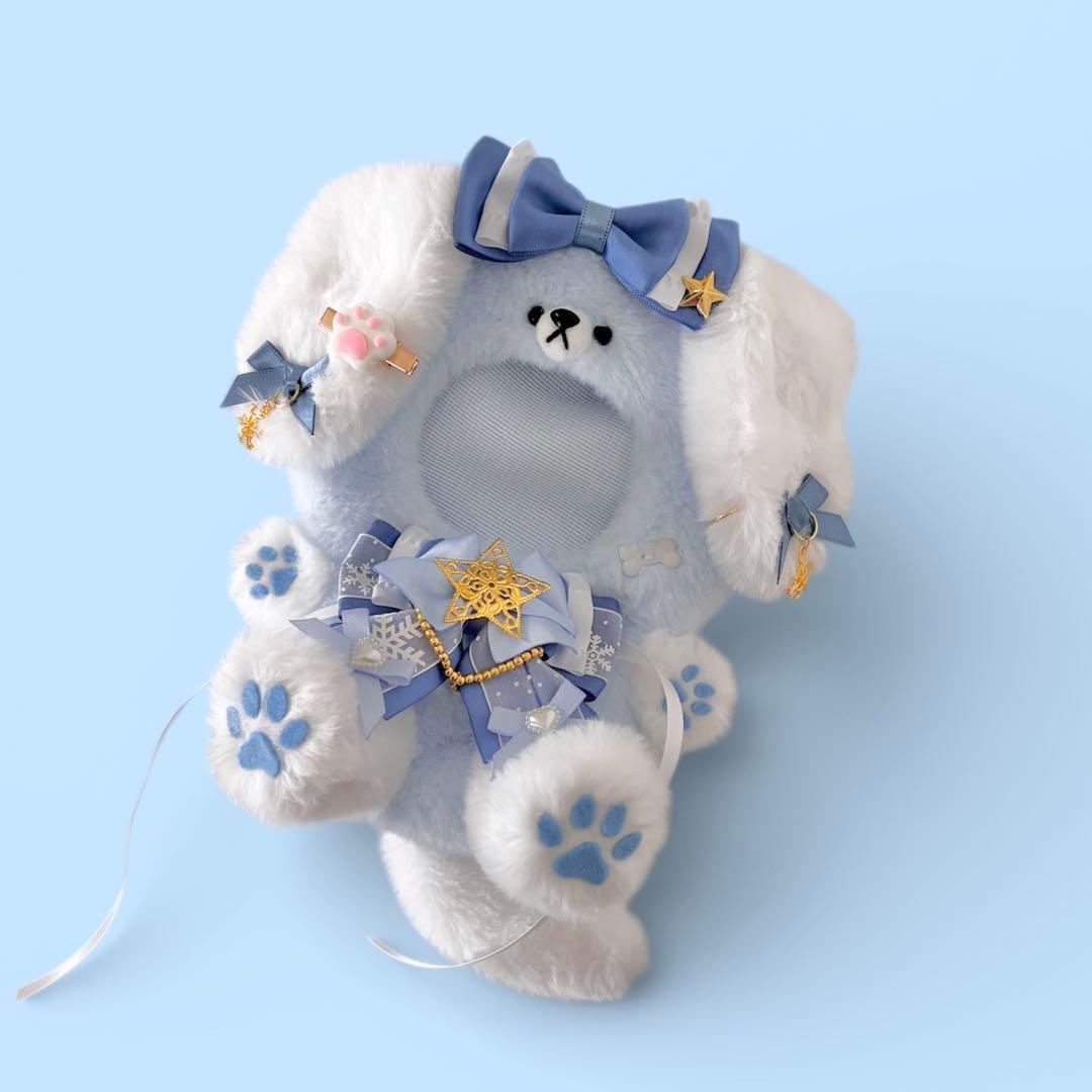 あんスタ♡新衣装♡16cm♡たれみみわんこ♡おすわりぬい服(ブルー)
