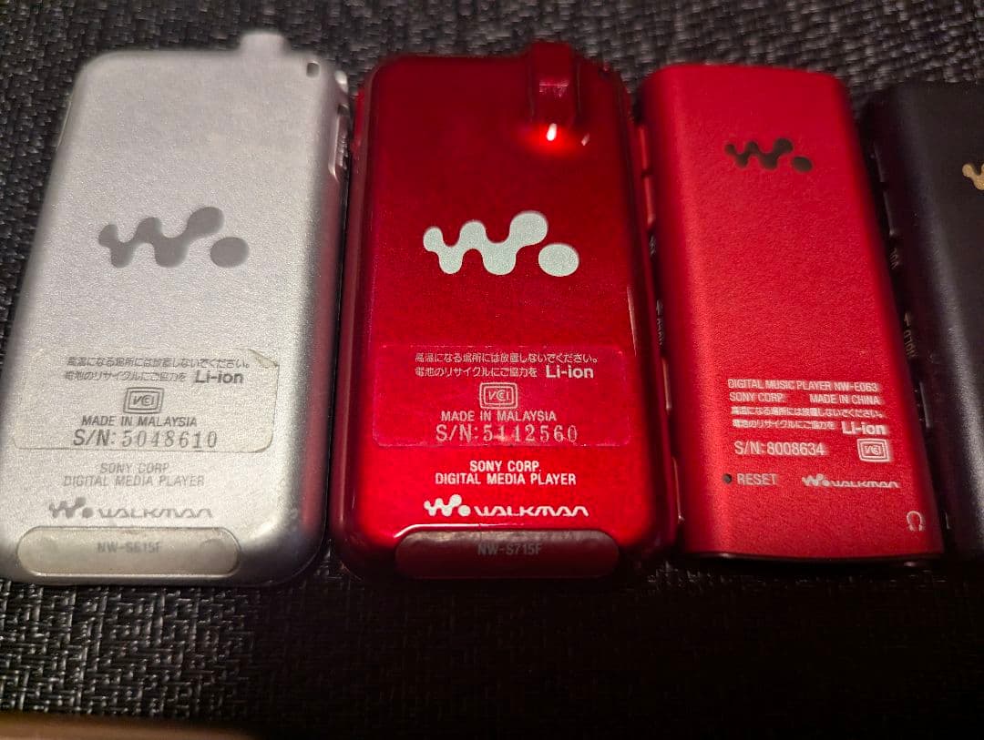 SONY ポータブルプレーヤー ウォークマン