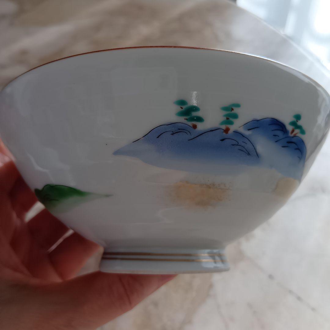 清水焼・京焼☆秀峰☆源氏物語☆山水画☆一閑人☆夫婦茶碗