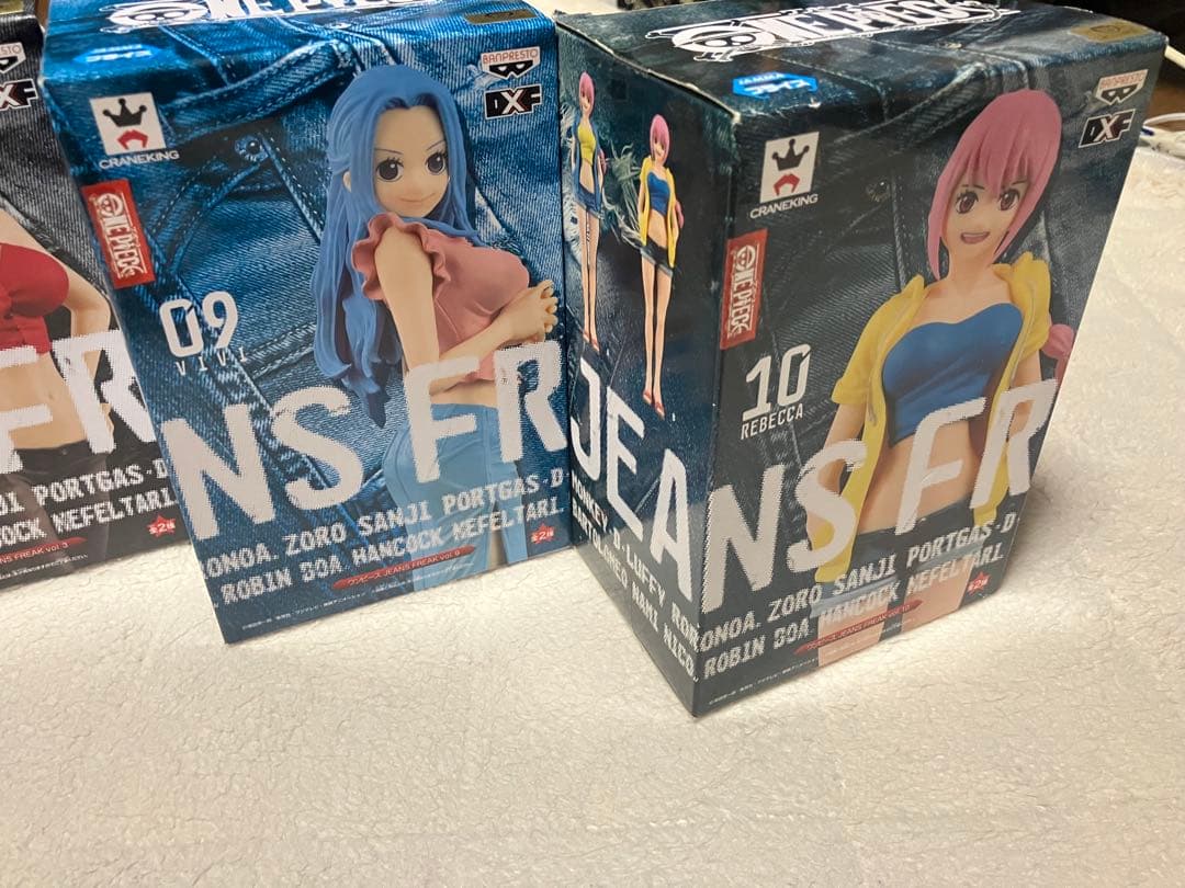 ワンピースフィギュアJEANS FREAK 4体セット☆新品未開封☆