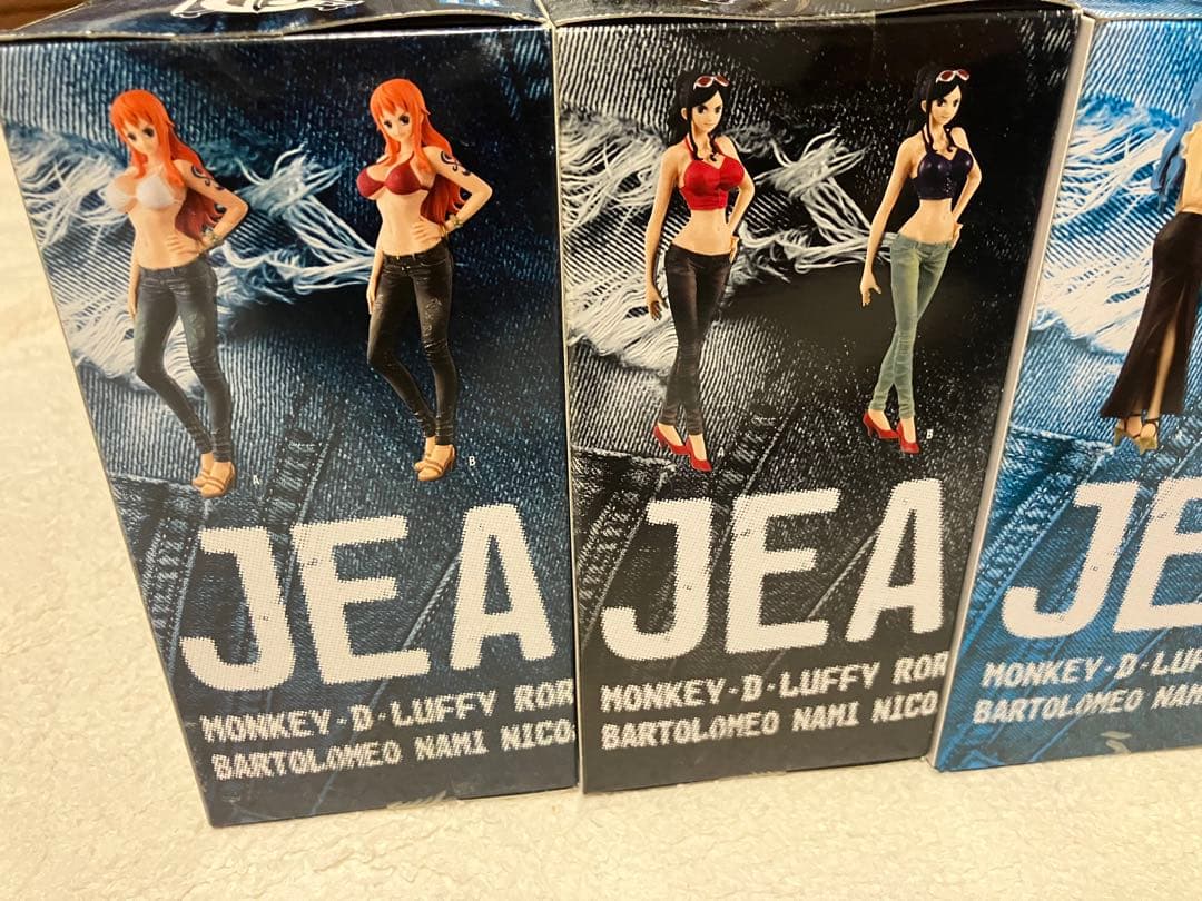 ワンピースフィギュアJEANS FREAK 4体セット☆新品未開封☆