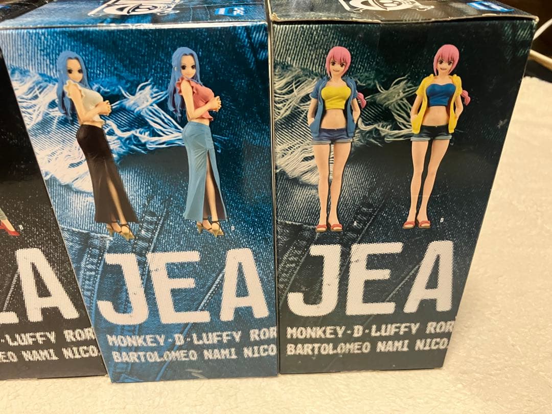 ワンピースフィギュアJEANS FREAK 4体セット☆新品未開封☆