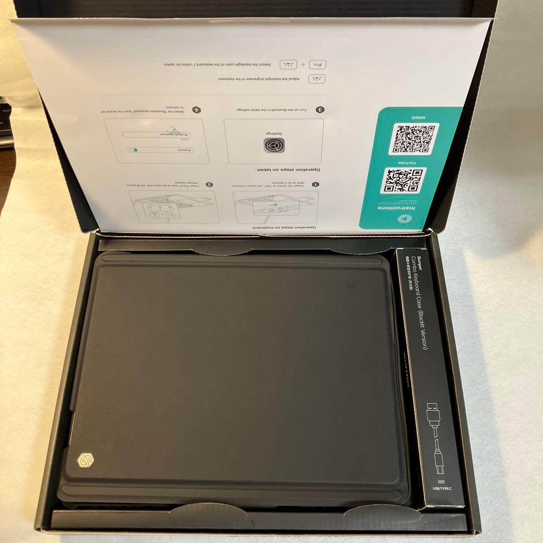 iPadアクセサリー Nillkin Bumper Combo Keyboard Case