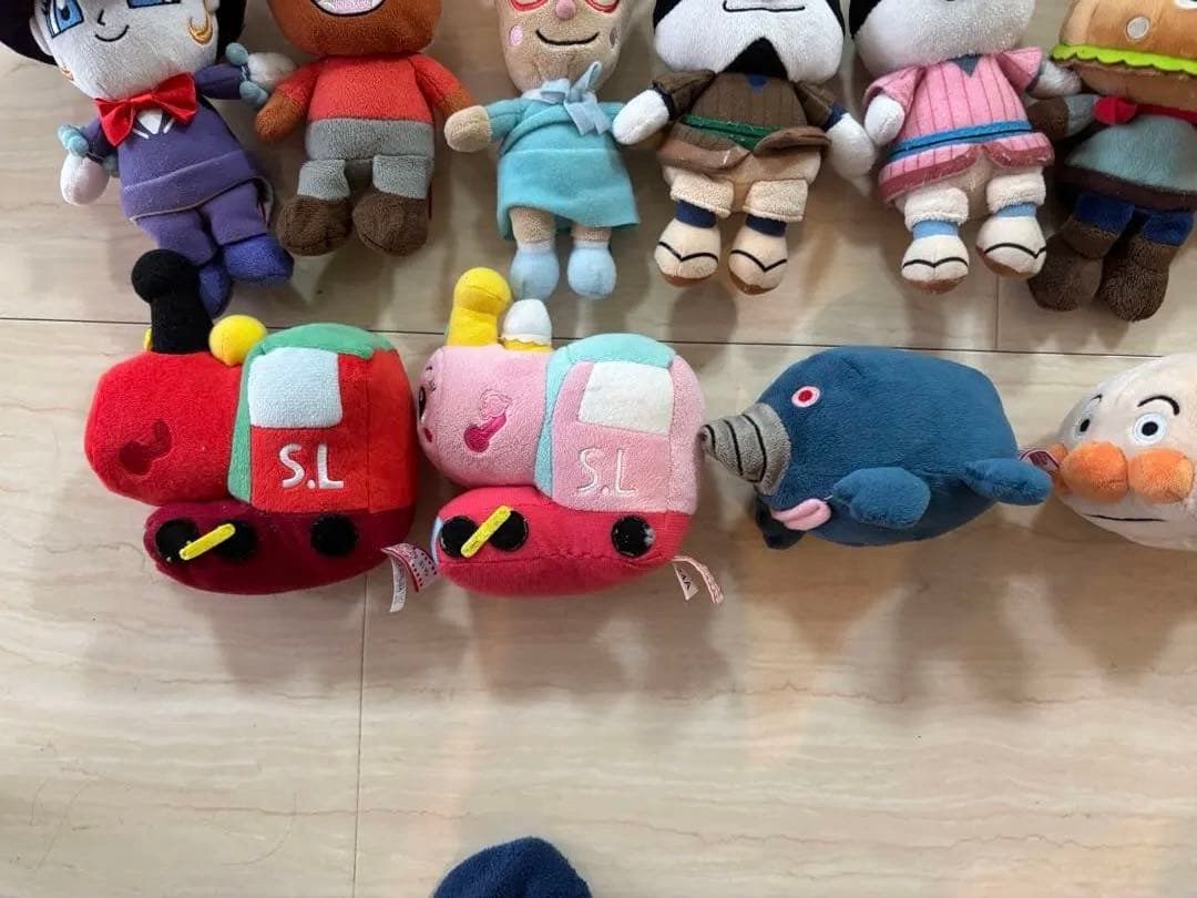 アンパンマン プリちぃビーンズ　ぬいぐるみ 37体フルセット