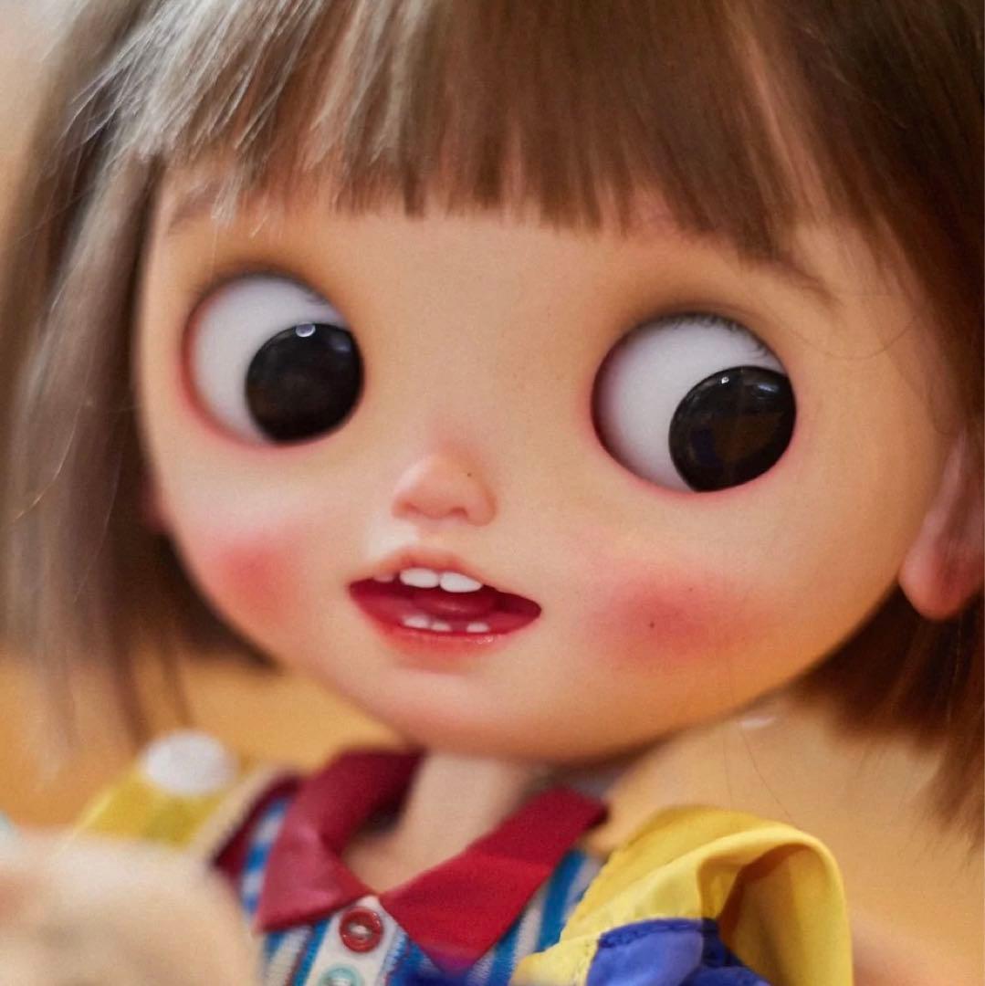 カスタムブライス 人形 海外作家様 笑顔 かわいい 元気 幼い フルセット