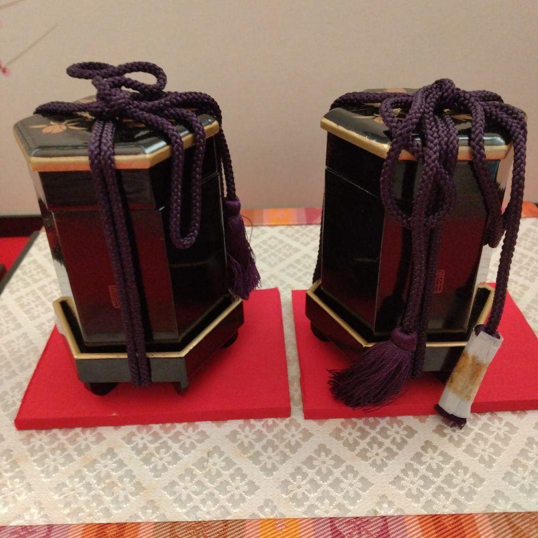 初代　原米州 作　木目込　雛人形一式　(無形文化財技術保存　古典巻袖雛)