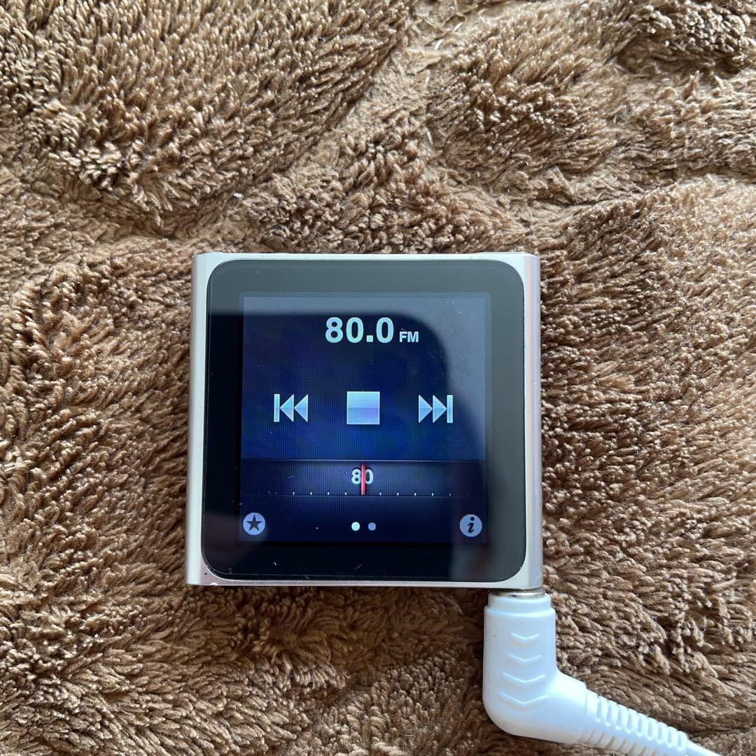 値下げ！iPod nano 第6世代　8GB シルバー