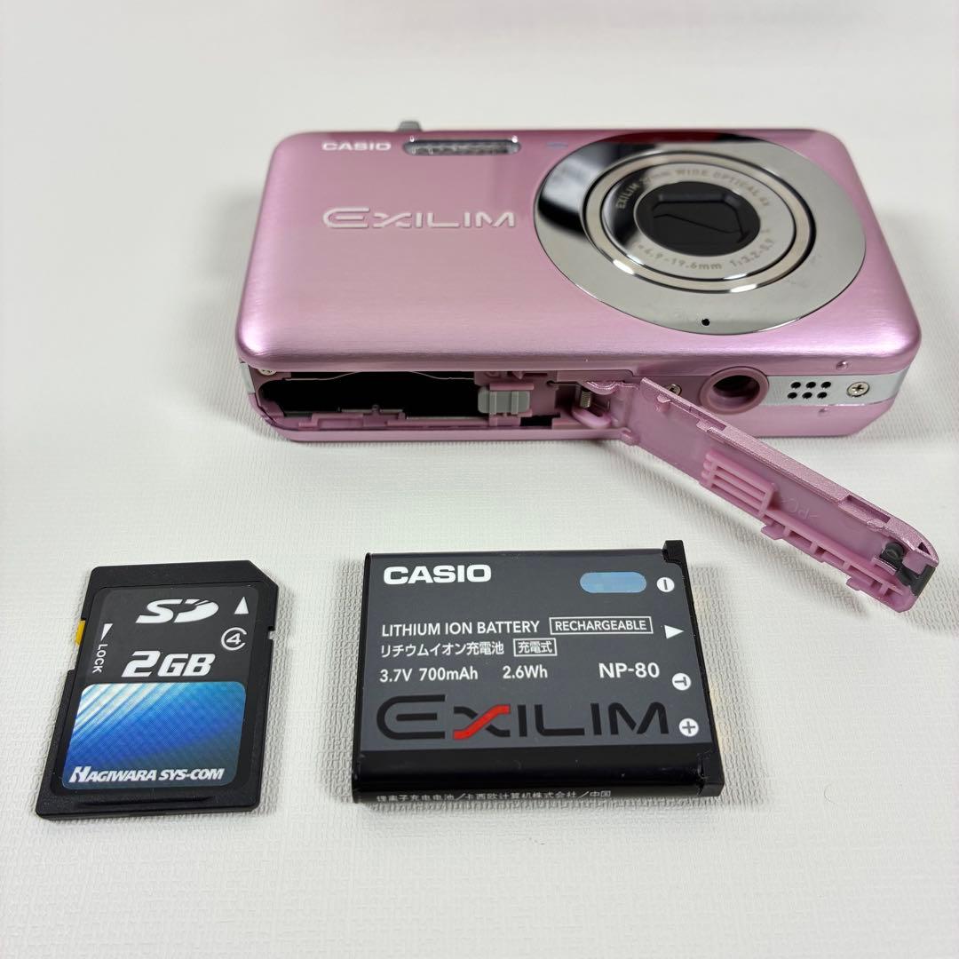 【美品】CASIO EXILIM EX-Z800 ピーチピンク