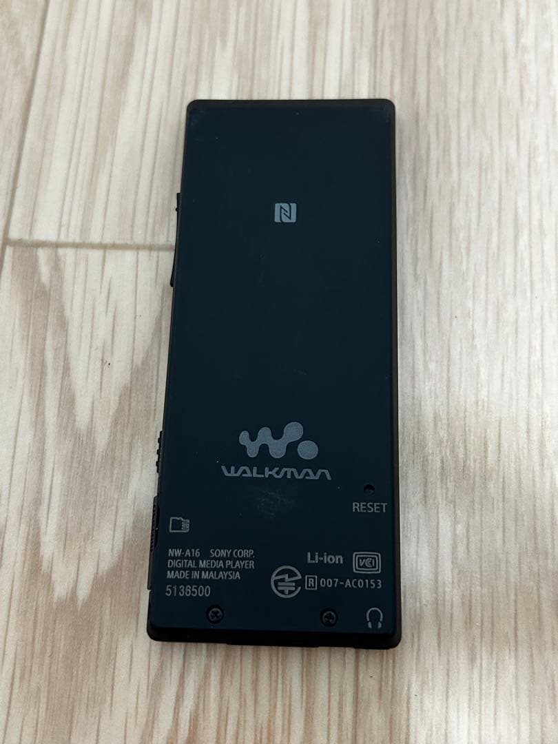 SONY NW-A16 32GB ブラック ウォークマン ハイレゾ音源対応