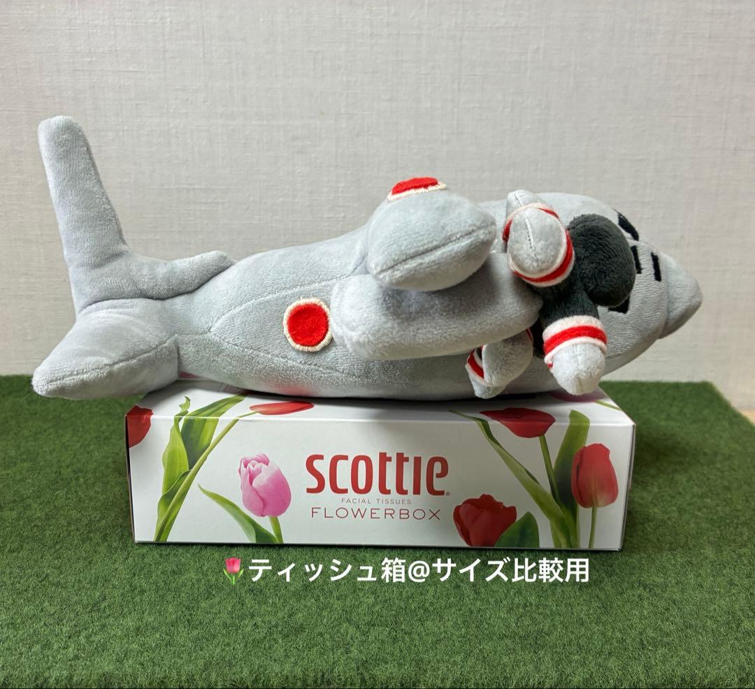 輸送機っぽいぬいぐるみ