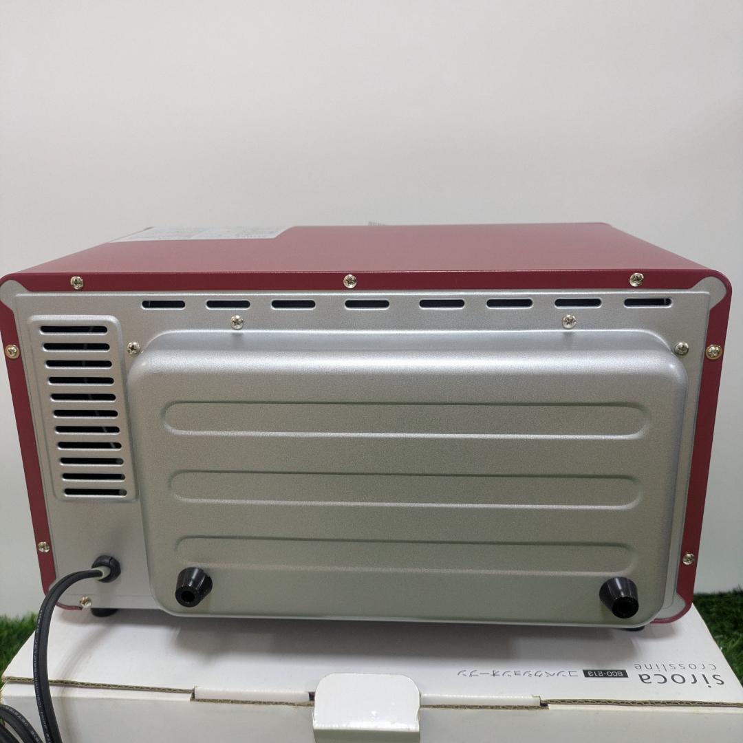 未使用　siroca シロカ コンベクションオーブン SCO-213 レッド