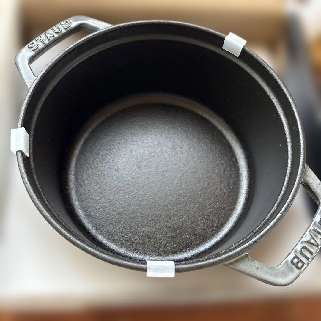 STAUB LA COCOTTE 18cm グレー