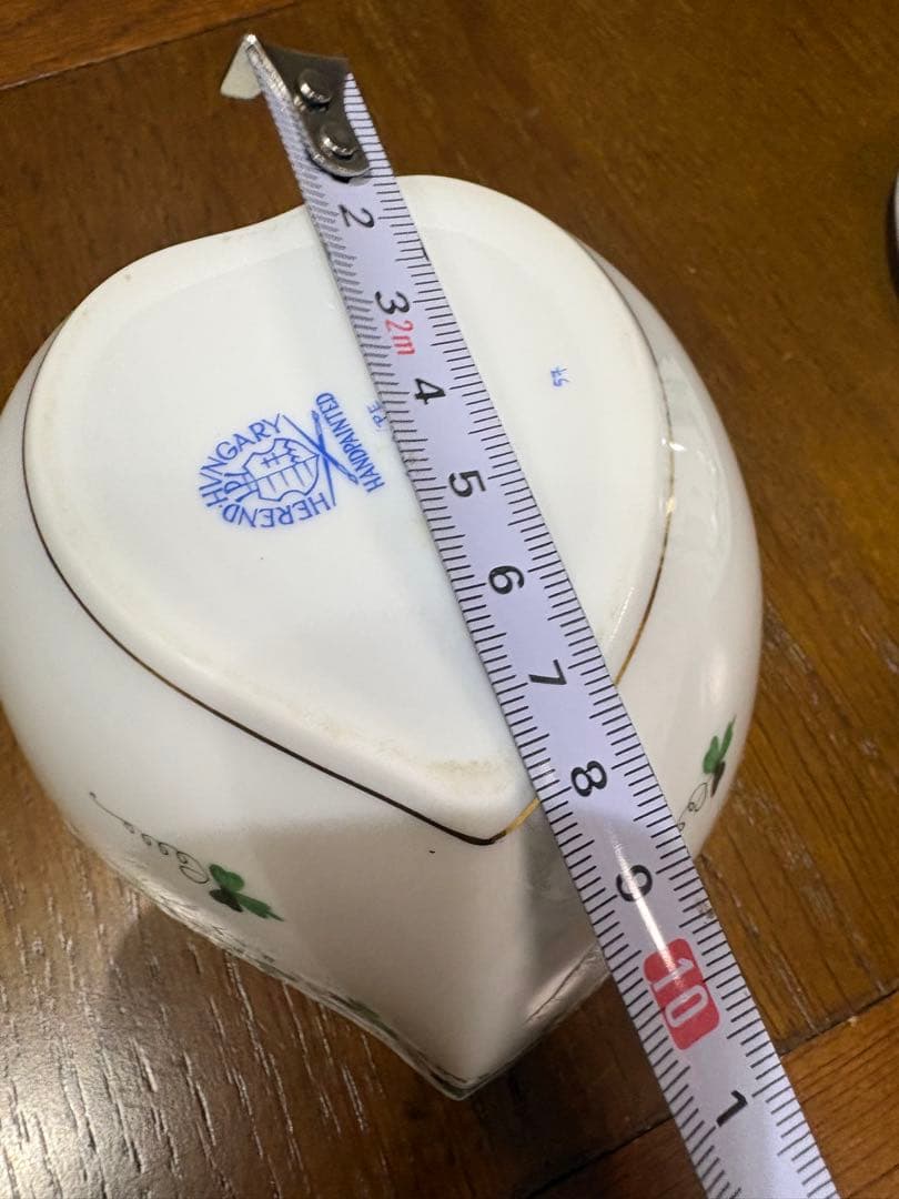 ヘレンド アポニーグリーン ハートボックス
