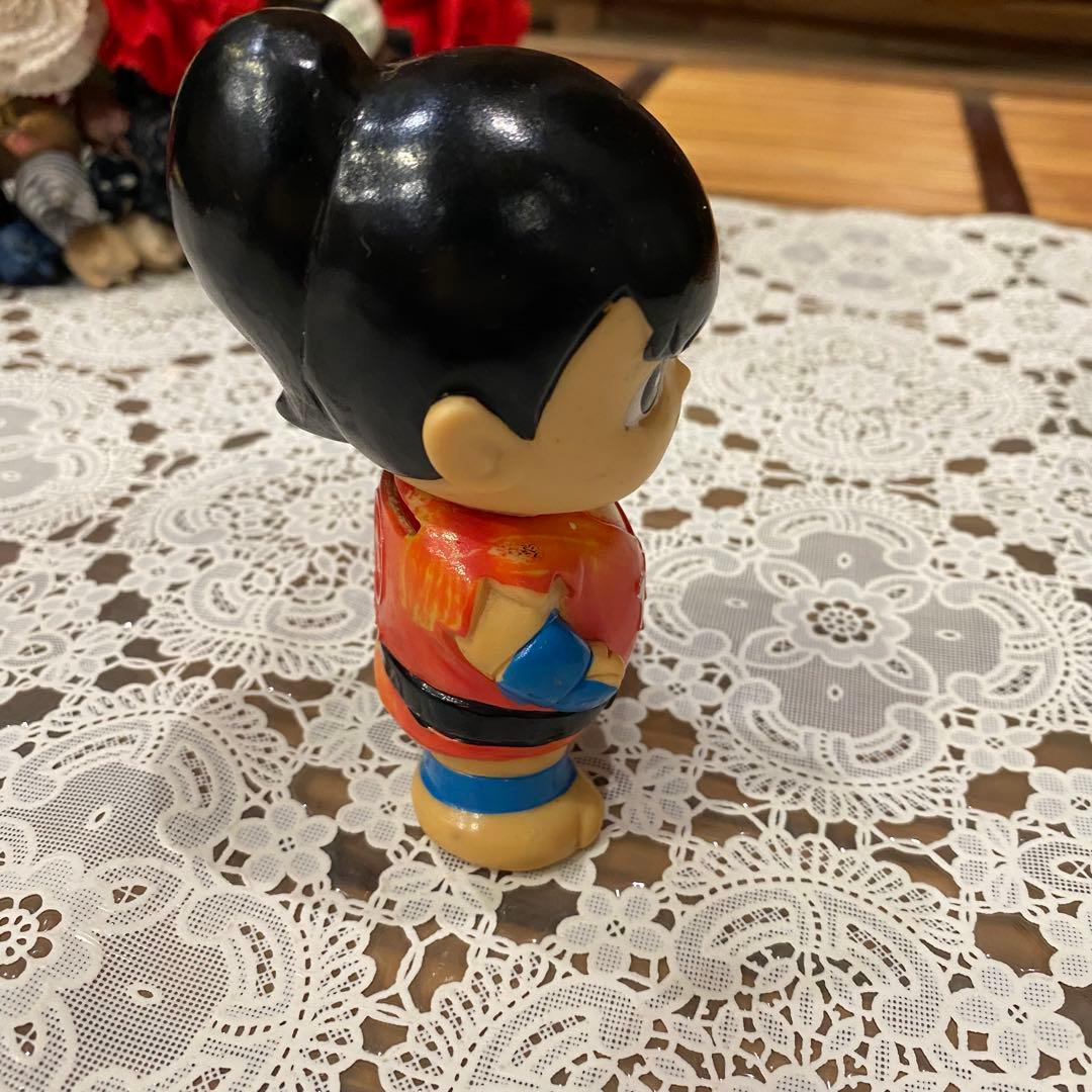 希少 ノイビタ 風のフジ丸 ソフビ人形 貯金箱 昭和レトロ レア 当時物