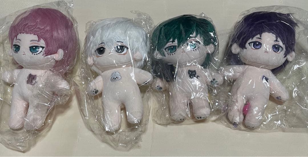 ブルーロック 着せ替え　セット　まとめて　骨あり ぬいぐるみ 20cm
