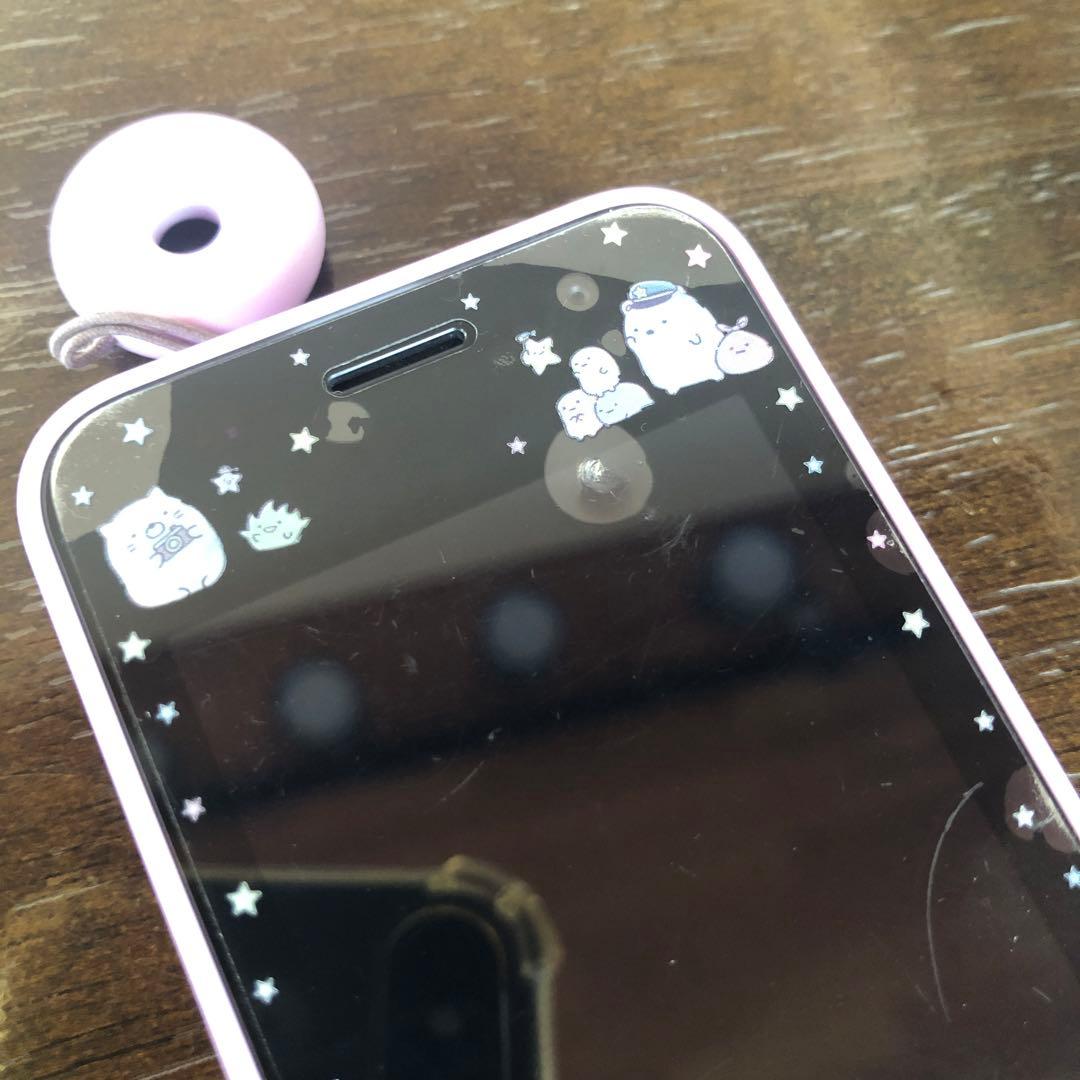 【本体　説明書付き】 docomo KY-41C ラベンダー　キャラクター柄