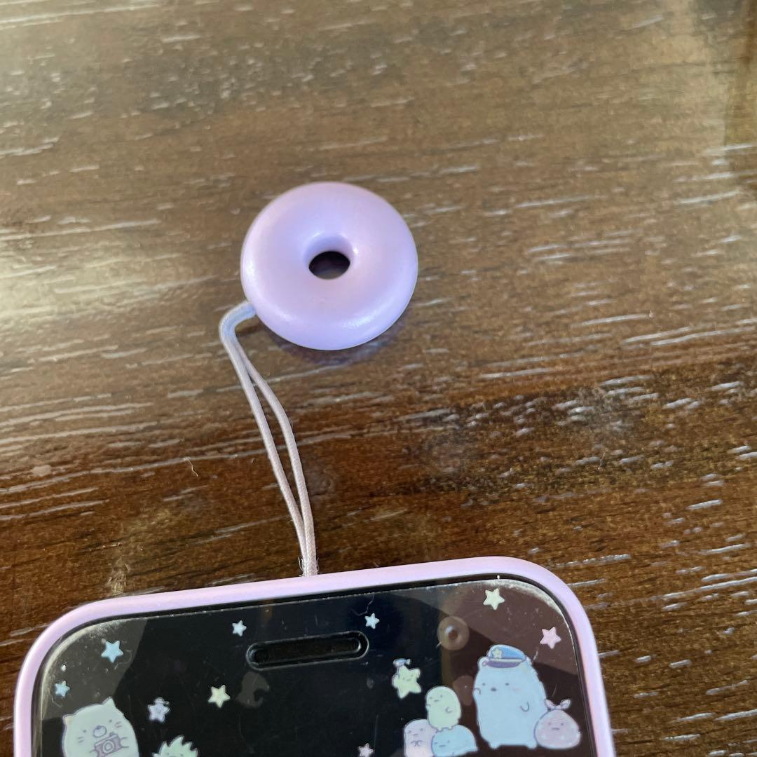 【本体　説明書付き】 docomo KY-41C ラベンダー　キャラクター柄